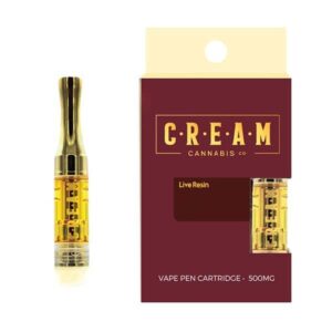 CREAM Live Resin Vape Cartridge UK