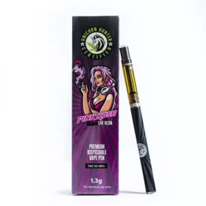 Pink Kush THC Live Resin Vape Cartridge UK