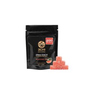 3Chi Delta 8 THC Gummies – Watermelon 25mg UK