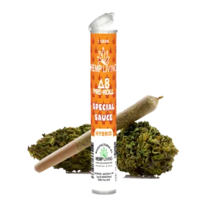 Hemp Living – Delta 8 Flower 1g Pre-Roll – Special Sauce UK