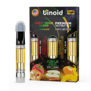 Beast Mode Blend Live Resin Cartridge UK – 3 Pack Combo