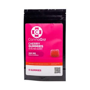 CannaAid Delta 8 Gummies UK – Cherry 30mg