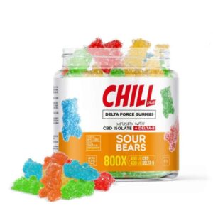 Chill Plus Delta 8 Delta Force Sour Bears UK