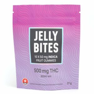 Indica Berry Mix Gummies – 500MG THC