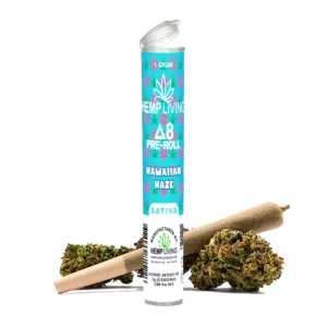 Hemp Living – Delta 8 Flower 1g Pre-Roll – Hawaiian Haze UK